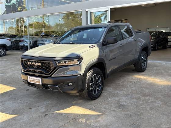 RAM RAMPAGE 2.0 HURRICANE 4 TURBO GASOLINA REBEL 4X4 AUTOMÁTICO